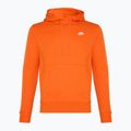 Pánska mikina Nike Sportswear Club Fleece Hoodie safety orange/ safety orange/ white