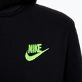 Detská mikina Nike Sportswear Club Fleece black/yellow 3