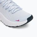 Dámske tréningové topánky Nike Free Metcon 6 grey / armory navy / hot fuchsia 7