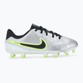 Detské kopačky Nike Tiempo Legend 10 Academy FG/MG metallic silver/volt/black 2