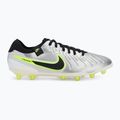 Pánske kopačky Nike Legend 10 Pro Ag-Pro metallic silver/ volt/ black 2