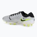 Pánske kopačky Nike Legend 10 Pro Ag-Pro metallic silver/ volt/ black 3