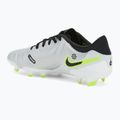 Pánske kopačky Nike Tiempo Legend 10 Academy FG/MG metallic silver/volt/black 2