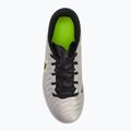 Detské kopačky Nike Tiempo Legend 10 Academy TF metallic silver/volt/black 5