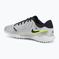 Pánske kopačky Nike Tiempo Legend 10 Academy TF metallic silver/volt/black 3