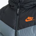Nike Sportswear Big Kids Syntetická antracitová/ studená sivá/ bezpečnostná oranžová bunda 3