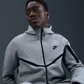 Pánska mikina Nike Tech Windrunner Full Zip cave dark grey heather/black 5