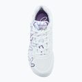 Dámske topánky SKECHERS JGoldcrown Uno Spread The Love white/light purple 5
