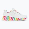 Dámska obuv SKECHERS Uno Lite Exuberant Hearts white/multi 3
