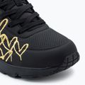 Dámska obuv SKECHERS JGoldcrown Uno Golden Heart black/multicolor metallic 7