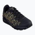 Dámska obuv SKECHERS JGoldcrown Uno Golden Heart black/multicolor metallic 8