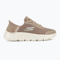 Dámske topánky SKECHERS Slip-ins Go Walk Flex Grand Entry taupe/white 2