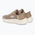 Dámske topánky SKECHERS Slip-ins Go Walk Flex Grand Entry taupe/white 3