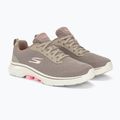 Dámske topánky SKECHERS Go Walk 7 Clear Path taupe/pink 4