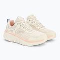Dámske topánky SKECHERS D'Lux Walker 2.0 Daisy Doll beige/mesh/pink/blue 4