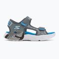 Detské sandále SKECHERS S-Lights Creature Splash charcoal/blue 2