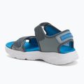 Detské sandále SKECHERS S-Lights Creature Splash charcoal/blue 3