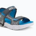 Detské sandále SKECHERS S-Lights Creature Splash charcoal/blue 7