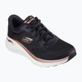 Dámske topánky SKECHERS Arch Fit 2.0 Glow The Distance black/rose gold