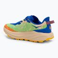 Detská bežecká obuv HOKA Speedgoat 6 ultramarine/electric lime 3