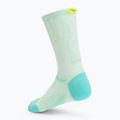 Ponožky HOKA Clifton Crew Run mint fluornite 2
