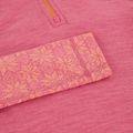Dámska termo mikina Smartwool Classic Thermal Merino Base Layer 1/4 Zip Boxed garden pink digi snow 6
