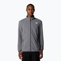 Pánska mikina The North Face 100 Glacier Full Zip medium grey heather