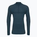 Pánska termo mikina Smartwool Intraknit Thermal Merino Base Layer 1/4 Zip twilight blue 3