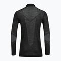 Pánska termo mikina Smartwool Intraknit Thermal Merino Base Layer 1/4 Zip black/white 2