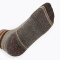 Pánské ponožky Smartwool Performance Hike Light Cushion Striped Mid Crew taupe/natural marl 5