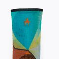 Dámské ponožky Smartwool Hike Targeted Cushion Mountain Prism Print Crew orange rust 3