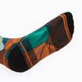 Dámské ponožky Smartwool Hike Targeted Cushion Mountain Prism Print Crew orange rust 5