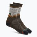 Ponožky Smartwool Hike Light Cushion Mountain Moose Crew military olive