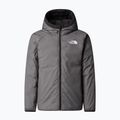 Detská páperová bunda The North Face Reversible Perrito Hooded black/smoked pearl 8