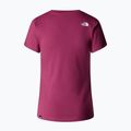 Dámske tričko The North Face Simple Dome Slim Tee cyber berry 5