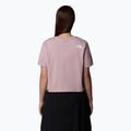 Dámske tričko The North Face Simple Dome Cropped Slim Tee metal pink 3