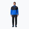 Pánska mikina The North Face Glacier Heavyweight Full Zip blue/asphalt grey/tnf čierna 2