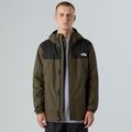 Pánska bunda do dažďa The North Face Antora new taupe green/ black 4