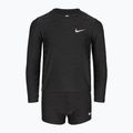 Detská tepláková súprava Nike Swoosh Motion Club Ls Dk Smoke Grey