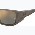 Pánske slnečné okuliare Under Armour Attack MD S3 brwn metlzed/gold mirror oleophobic 7