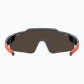 Detské slnečné okuliare Under Armour Levelup Jr S3 s metalizovaným sivým/zlatým zrkadlom 4