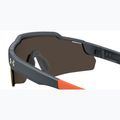 Detské slnečné okuliare Under Armour Levelup Jr S3 s metalizovaným sivým/zlatým zrkadlom 6