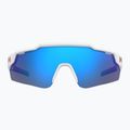 Detské slnečné okuliare Under Armour Levelup Jr S3 matné biele modré/modré viacvrstvové 3