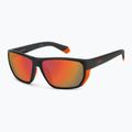 Pánske slnečné okuliare Polaroid PLD 7057/S matte black orange/red multilayer polarized 2