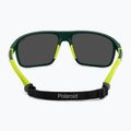 Pánske slnečné okuliare Polaroid PLD 7058/S matte green/green mirror polarized high contrast 5