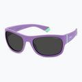 Detské slnečné okuliare Polaroid PLD 8064/S violet/grey polarized 2