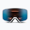 Lyžiarske okuliare Smith Tribute S1-S2 white/photochromic blue sensor mirror