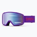 Lyžiarske okuliare Smith Tribute S1 fresh purple/blue sensor mirror antifog