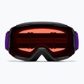Detské lyžiarske okuliare Smith Daredevil S1 black donuts/blue sensor mirror antifog 3