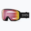 Lyžiarske okuliare Smith Blazer S1-S2 black/photochromic red sensor mirror